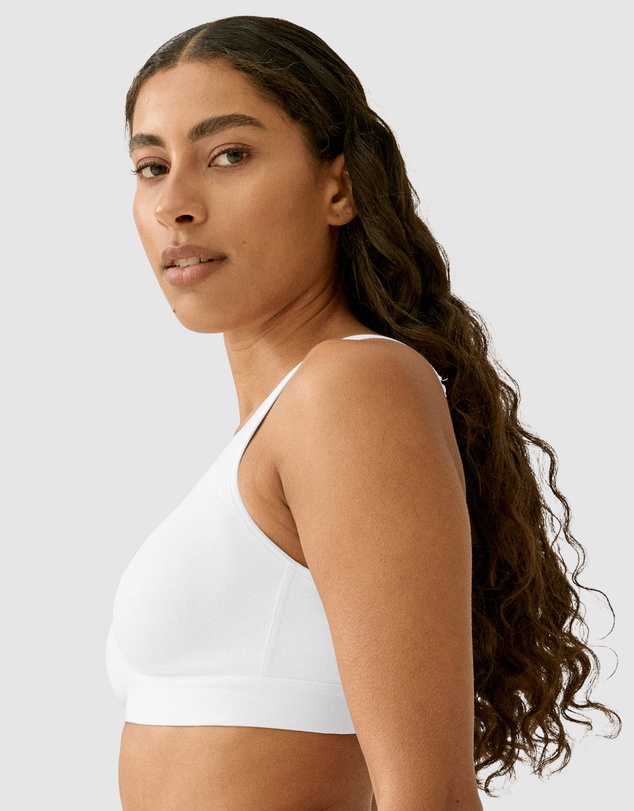 Naturana - Athleisure Cotton Padded Strap Wirefree Bra