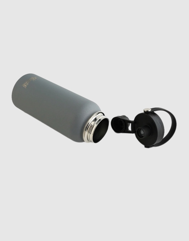 Tolu Australia - 1L Insulated Grey Water Bottle for Adventurers