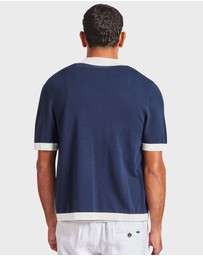 Academy Brand - Jackson Stripe Knit SS Shirt