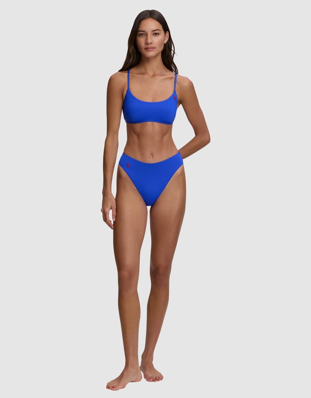 Polo Ralph Lauren - Kennedy Scooped Bikini Top with Removable Padding