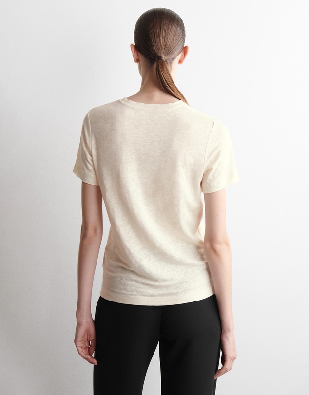 COS - Crew-Neck Linen T-Shirt