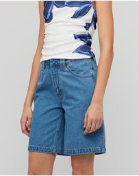 Staple the Label - Cassia Mid Rise Jorts