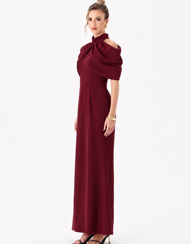 Bariano - Rosay Overlay Fishtail Maxi