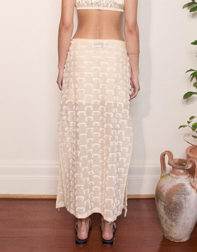 Varna - Marcelline Jacquard Skirt