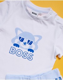 BOSS - T-Shirt & Shorts Set - Babies