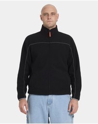 Billabong - Mens Spec 73 Polar 1/4 Zip Mock Neck Fleece Top