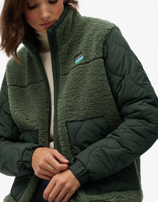 Superdry - Fleece Hybrid Jacket