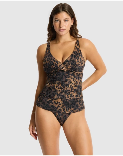 Sea Level Australia - Savanna Cross Front Multifit Singlet Top