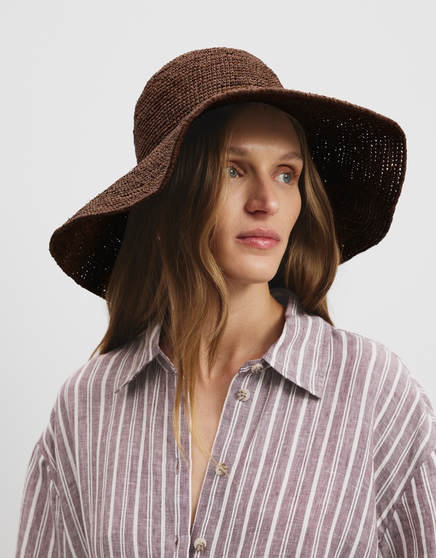 Country Road - Raffia Wide Brim Hat