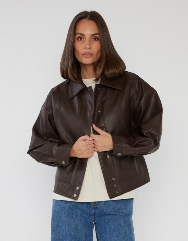 ALEXANDRA - Lucan Jacket Chocolate