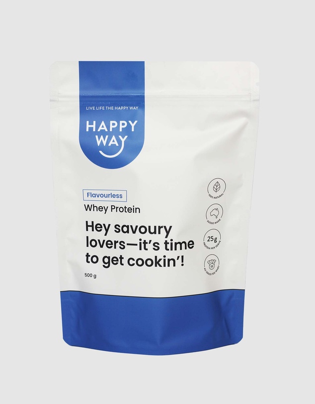 Happy Way - Flavourless Whey Protein Powder