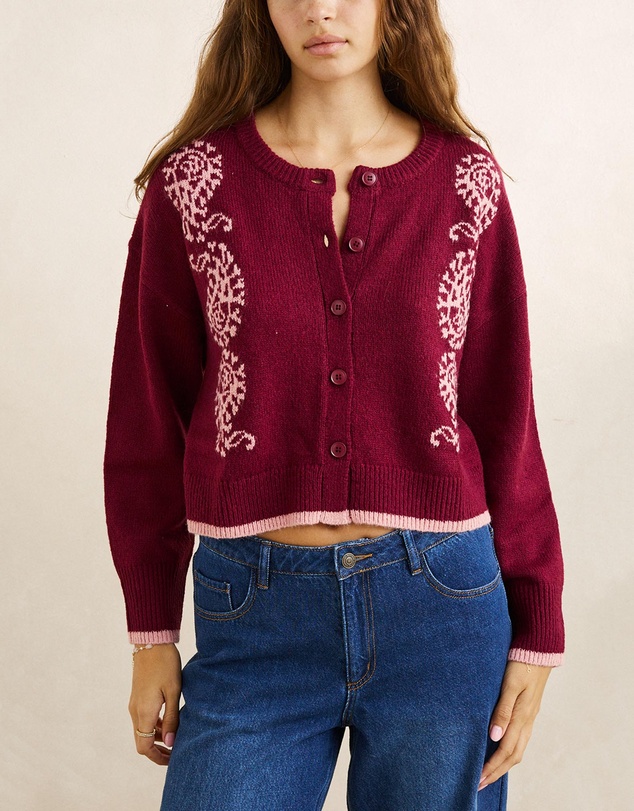 Rhythm - Sandy Crop Cardigan