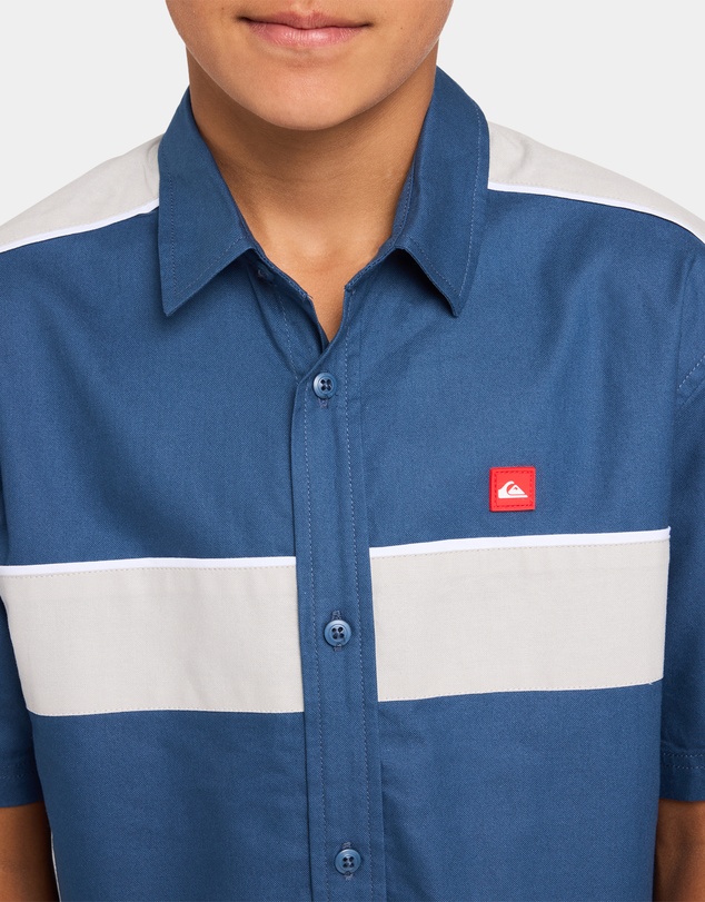Quiksilver - Boys 8 to 16 Genetic Short Sleeve Shirt