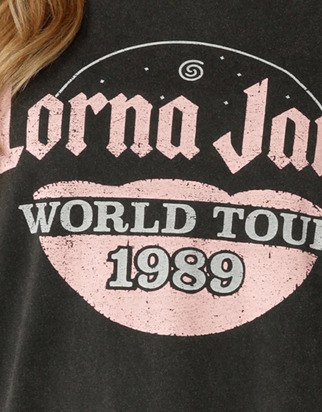 Lorna Jane - On Tour Washed Relaxed T-Shirt