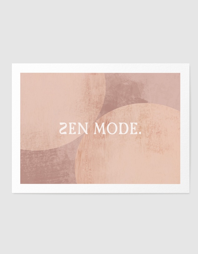 Olive et Oriel - Zenmode by Treechild Art Print