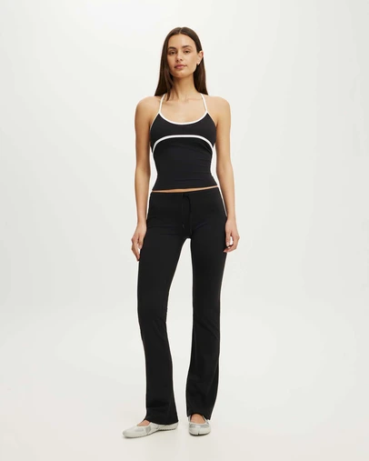 Cotton On Body Active - Ultra Soft Tie Front Mini Flare