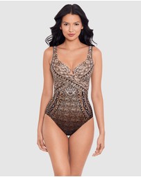 Miraclesuit Swimwear  - Cappadocia Criss Cross Escape Underwired Shaping Swimsuit