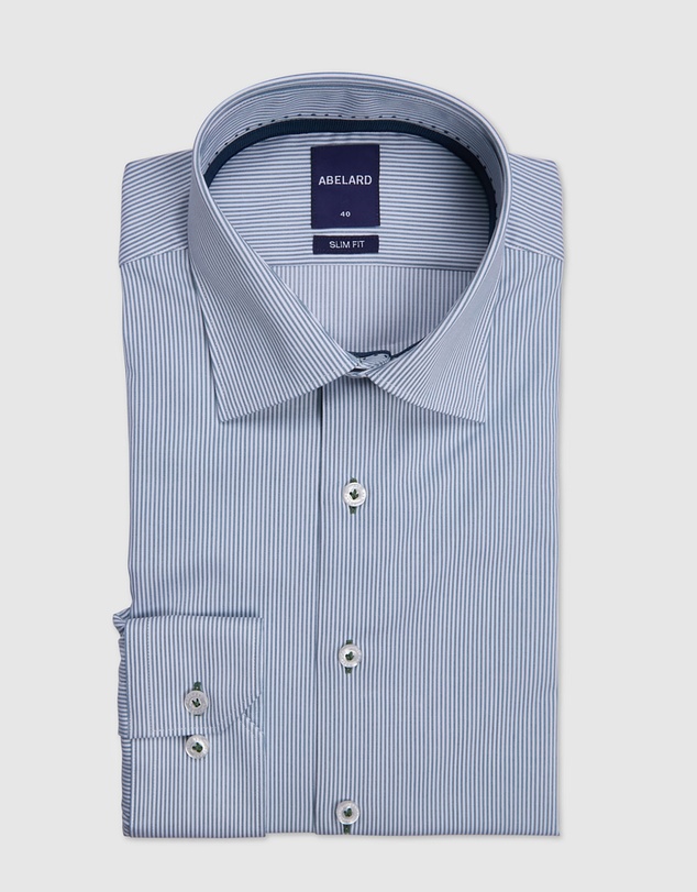 Abelard - Bamboo Blend Bengal Stripe Slim Fit Shirt