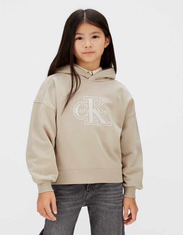 Calvin Klein Jeans - Girls Oversized Logo Hoodie