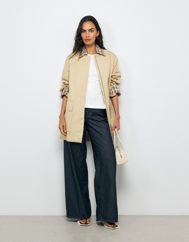 AERE - Cinched Waist T-Shirt
