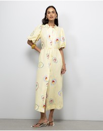 AERE - Marisol Midi Shirt Dress