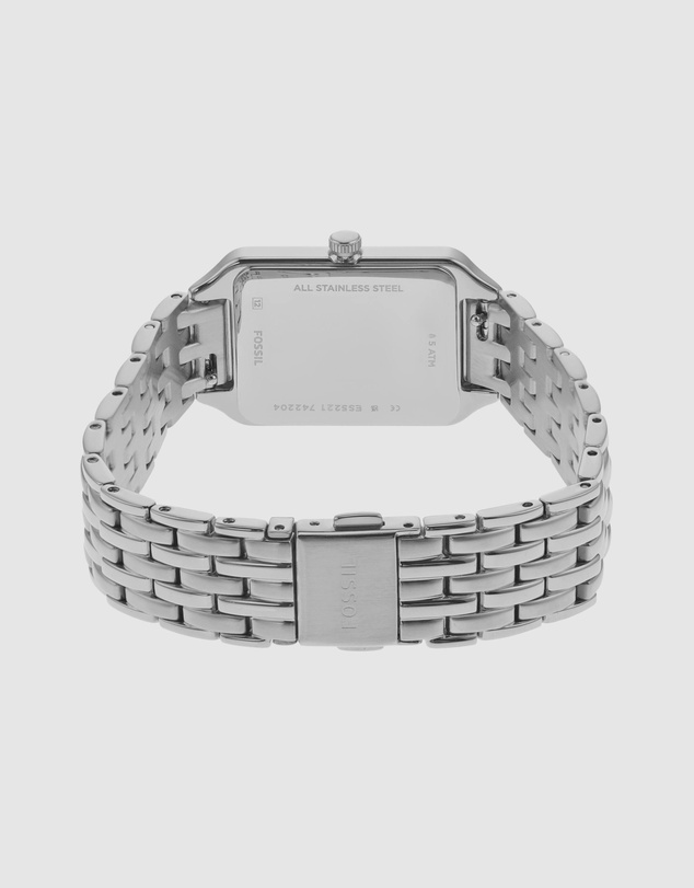 Fossil - Raquel Silver Tone Analogue Watch