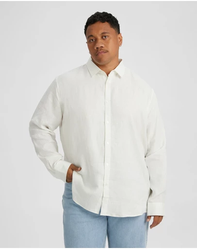Johnny Bigg - Resort Relaxed Fit Linen Shirt