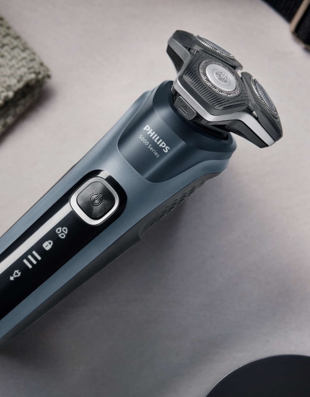Philips - Philips Shaver Series 5000 SkinIQ Ocean Blue