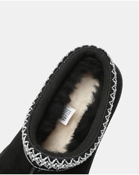 EVERAU - Australian Shepherd Ugg Hippie Cow Suede Upper House Shoes