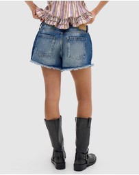 BDG By Urban Outfitters - Calli Denim Mini Shorts