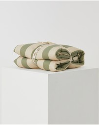 Phile - Striped Play Mat – Green