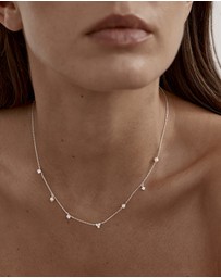 By Charlotte - Moonlit Bloom Pearl Choker