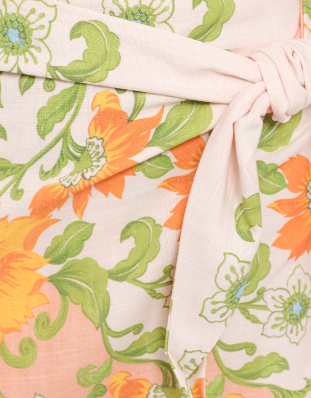 Petal & Pup - Calypso Wrap Mini Skirt - Spring Floral