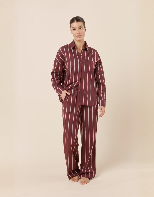 Gingerlilly - Chloe Cotton Striped PJ Set