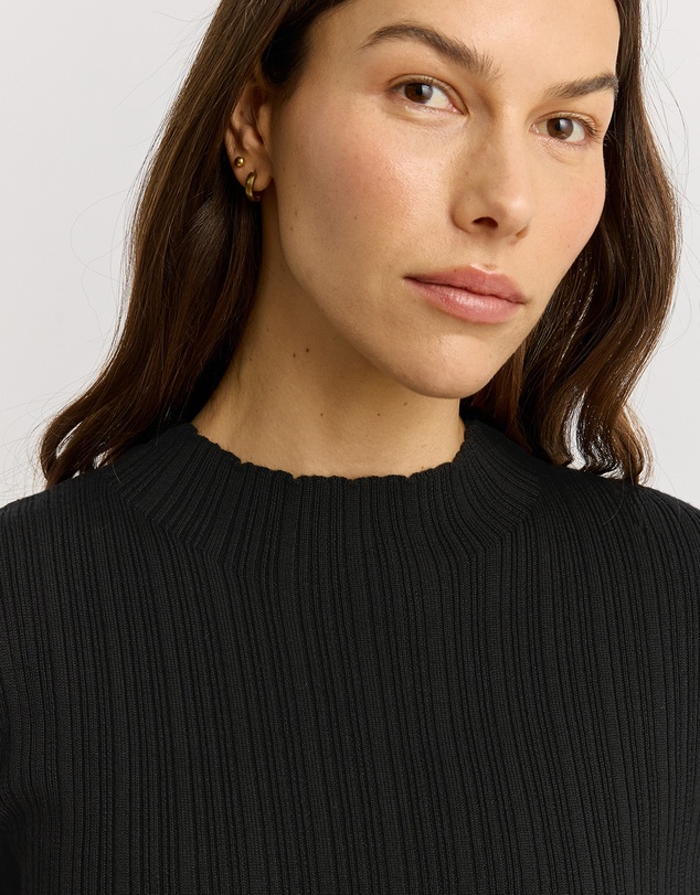 Toorallie - Variegated Rib Top