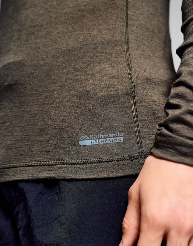 Kathmandu - K-Merino 125 Baselayer Long Sleeve Top