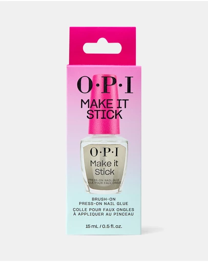 O.P.I - Make It Stick Brush-On Press-On Nail Glue 15ml