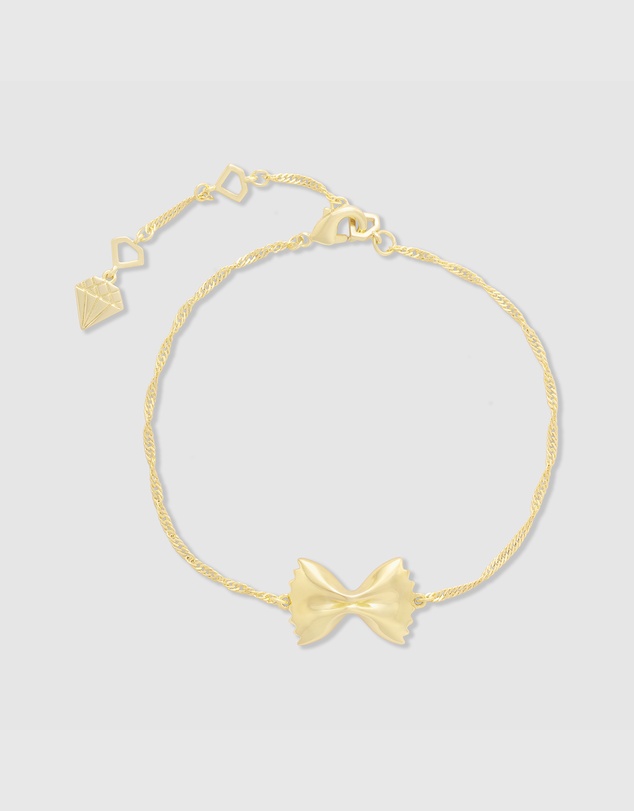 Wanderlust + Co - Bow Tie Pasta Bracelet
