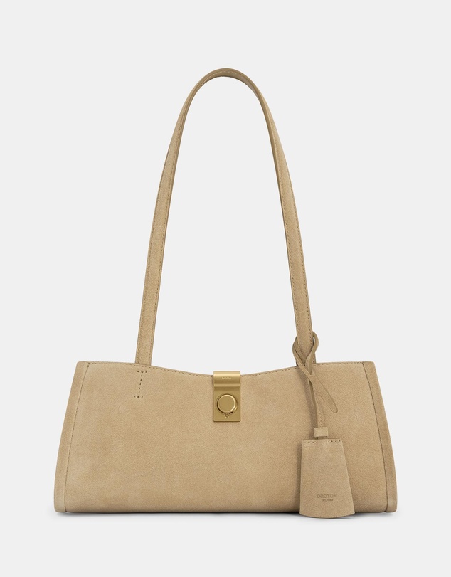 Oroton - Mille Baguette Suede Bag