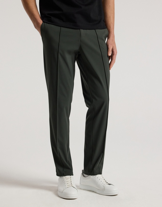 Calibre - Technical Knit Pintucked Pants Khaki