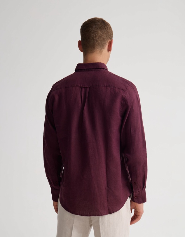 Oxford - Copper European Linen Shirt