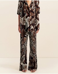 Shona Joy - Maia Sheer Drawstring Pants