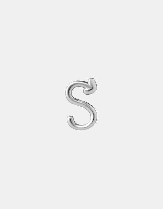 Karen Walker - S Initial Love Letter Stud
