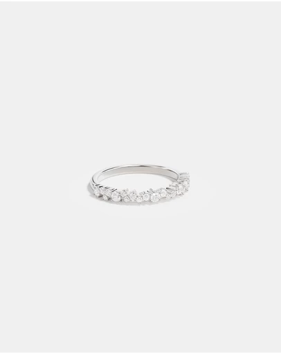 By Charlotte - Crystal Dust Fine Ring