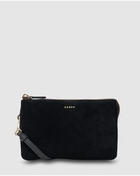 SABEN - Tilly Crossbody Black Suede