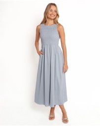 Petal & Pup - Camila Maxi Dress - Blue