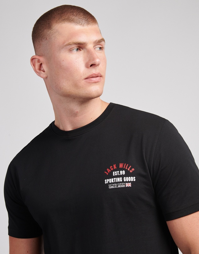 Jack Wills - Chest Arch Logo T-Shirt