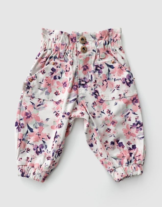 WITH LOVE FOR KIDS - Paperbag Cord Pants - Babies - Kids