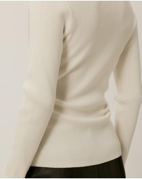 Tussah - Sienna Wrap Long Sleeve Knit Top
