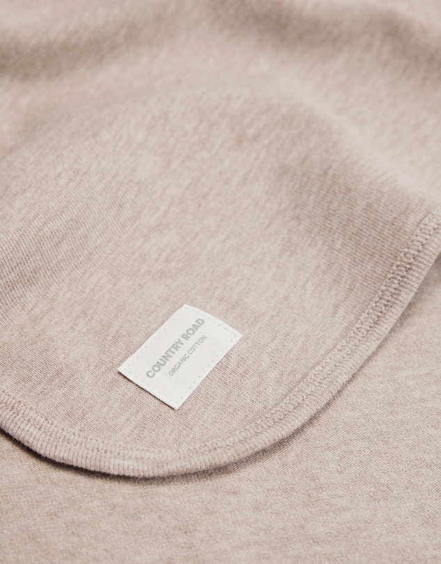 Country Road - Organically Grown Cotton Newborn Swaddle